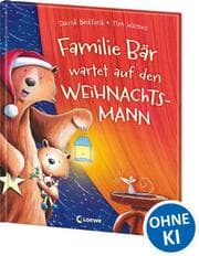 Cover von Familie Bär wartet auf den Weihnachtsmann