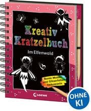 Cover von Kreativ-Kratzelbuch: Im Elfenwald