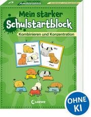 Cover von Mein starker Schulstartblock - Kombinieren und Konzentration