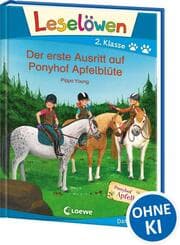 Cover von Leselöwen - Der erste Ausritt auf Ponyhof Apfelblüte
