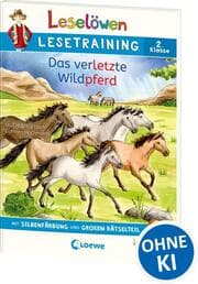 Cover von Leselöwen Lesetraining 2. Klasse - Das verletzte Wildpferd
