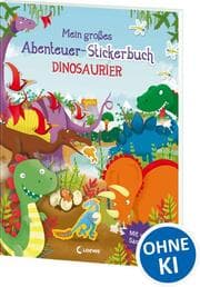 Cover von Mein großes Abenteuer-Stickerbuch - Dinosaurier
