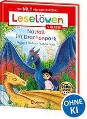 Cover von Leselöwen 1. Klasse - Notfall im Drachenpark