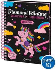 Cover von Diamond Painting - Bastelspaß mit Diamanten - Einhörner