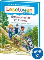 Cover von Leselöwen 2. Klasse - Rettungshunde im Einsatz
