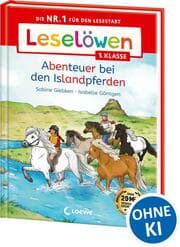 Cover von Leselöwen 1. Klasse - Abenteuer bei den Islandpferden