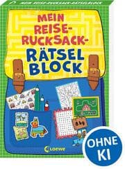 Cover von Mein Reise-Rucksack-Rätselblock Grün
