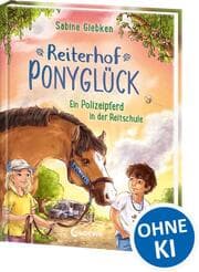 Cover von Reiterhof Ponyglück (Band 2) - Ein Polizeipferd in der Reitschule