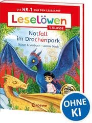 Cover von Leselöwen 1. Klasse - Notfall im Drachenpark