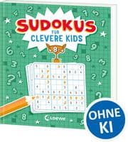 Cover von Sudokus für clevere Kids 8+ Grün