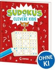Cover von Sudokus für clevere Kids 8+ [rot]
