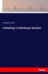 Cover von Volksklänge in Altenburger Mundart
