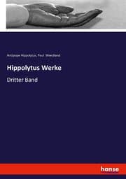 Cover von Hippolytus Werke