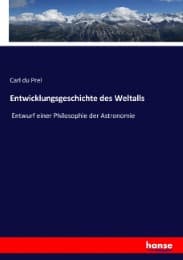 Cover von Entwicklungsgeschichte des Weltalls