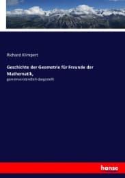 Cover von Geschichte der Geometrie für Freunde der Mathematik,
