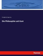 Cover von Die Philosophie seit Kant