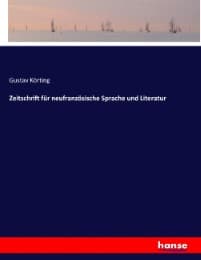 Cover von Zeitschrift für neufranzösische Sprache und Literatur