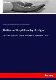 Cover von Outlines of the philosophy of religion