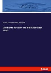 Cover von Geschichte der alten und mittelalterlichen Musik