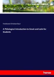 Cover von A Philological Introduction to Greek and Latin for Students