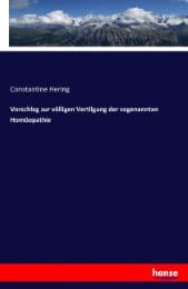 Cover von Vorschlag zur völligen Vertilgung der sogenannten Homöopathie