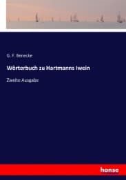 Cover von Wörterbuch zu Hartmanns Iwein