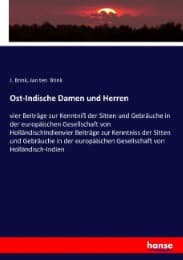 Cover von Ost-Indische Damen und Herren