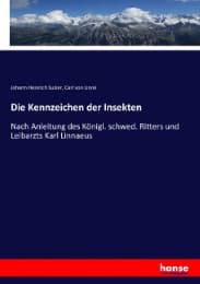 Cover von Die Kennzeichen der Insekten