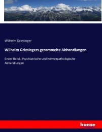 Cover von Wilhelm Griesingers gesammelte Abhandlungen