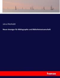 Cover von Neuer Anzeiger für Bibliographie und Bibliothekwissenschaft