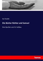Cover von Die Bücher Richter und Samuel