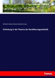 Cover von Einleitung in die Theorie der Bevölkerungsstatistik