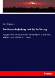 Cover von Die Bauernbefreiung und die Auflösung