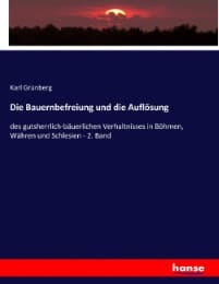 Cover von Die Bauernbefreiung und die Auflösung