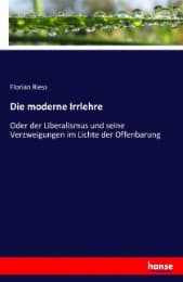 Cover von Die moderne Irrlehre