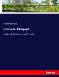 Cover von Lexikon der Pädagogik