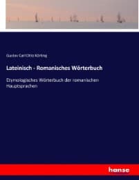 Cover von Lateinisch - Romanisches Wörterbuch