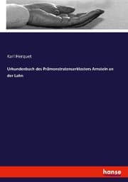 Cover von Urkundenbuch des Prämonstratenserklosters Arnstein an der Lahn