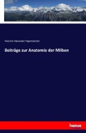 Cover von Beiträge zur Anatomie der Milben