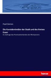 Cover von Die Kunstdenkmäler der Stadt und des Kreises Essen