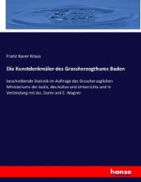 Cover von Die Kunstdenkmäler des Grossherzogthums Baden