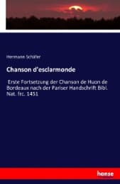 Cover von Chanson d'esclarmonde