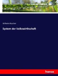 Cover von System der Volkswirthschaft