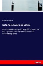Cover von Naturforschung und Schule