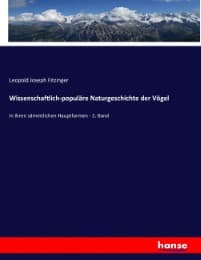Cover von Wissenschaftlich-populäre Naturgeschichte der Vögel