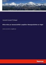 Cover von Bilder-Atlas zur wissenschaftlich-populären Naturgeschichte der Vögel