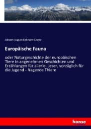 Cover von Europäische Fauna