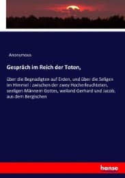 Cover von Gespräch im Reich der Toten,
