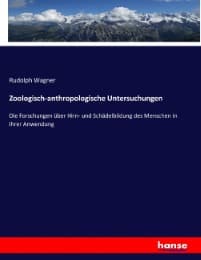 Cover von Zoologisch-anthropologische Untersuchungen