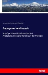 Cover von Anonymus londinensis